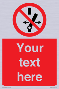 Custom prohibition Do not alter the state of the switch